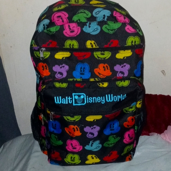 Walt Disney World Rainbow collection large bookbag